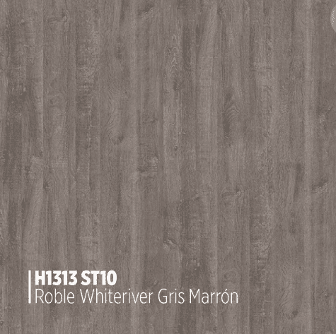 MEL.ROBLE WHITERIVER GRIS MARRON Egger 18mm 1.83x2.60