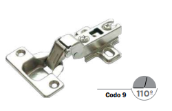 BISAGRA CODO 9 C/BASE EUROHARD (EHB35C16)