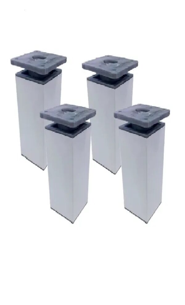 PATA CUADRADA ALUMINIO ANOD 150x40