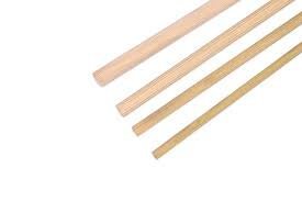 VARILLA CIL.5mm PALO BLANCO PULIDO